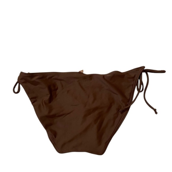 Brown Tie-Side Bikini Bottom - Picture 3 of 7